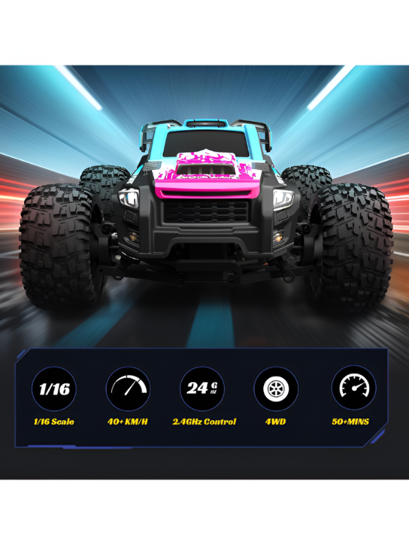 Shockwave 1:16 Scale RC Monster Truck TV7119.