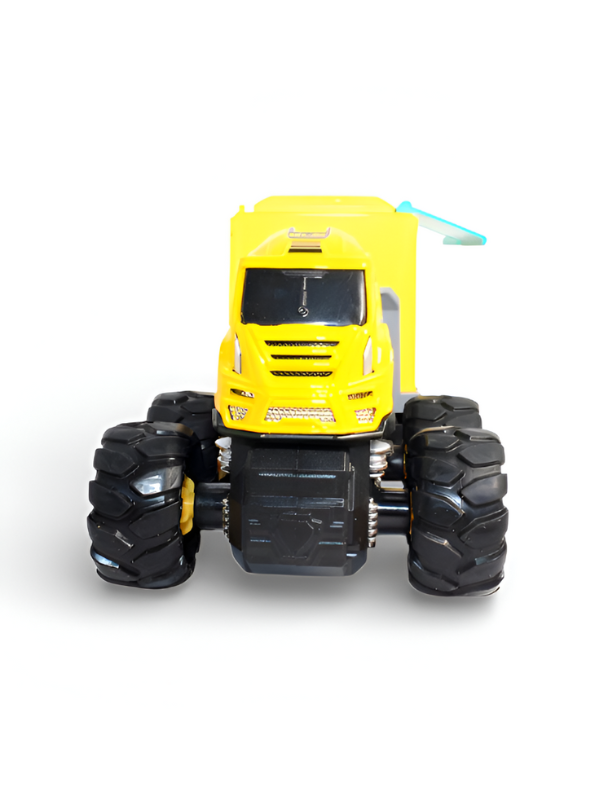 Shop Truck Diecast Toy – Realistic Miniature Vehicle for Kids & Collectors - Yellow.