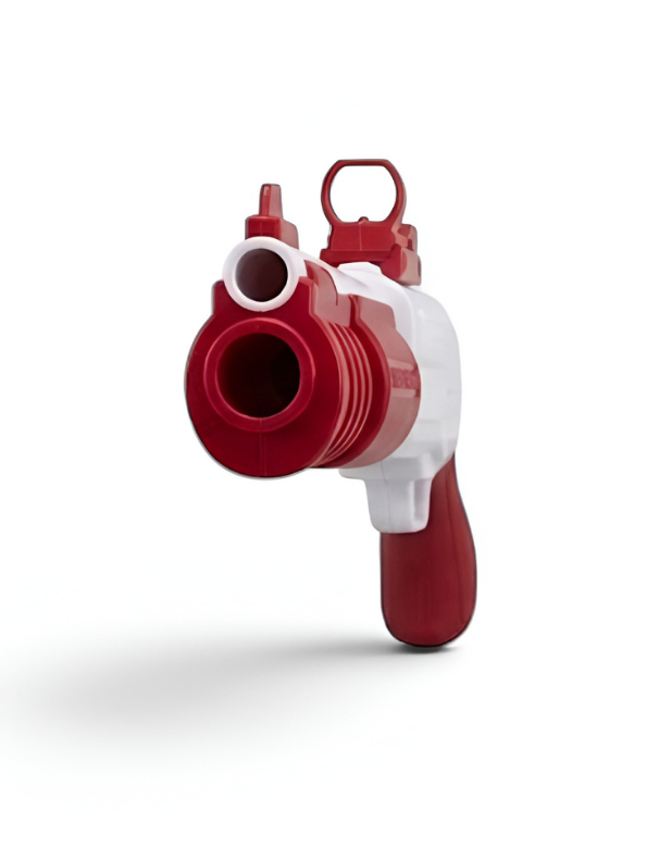Shotgun Bubble Blaster Toy Gun Red LMI16594.