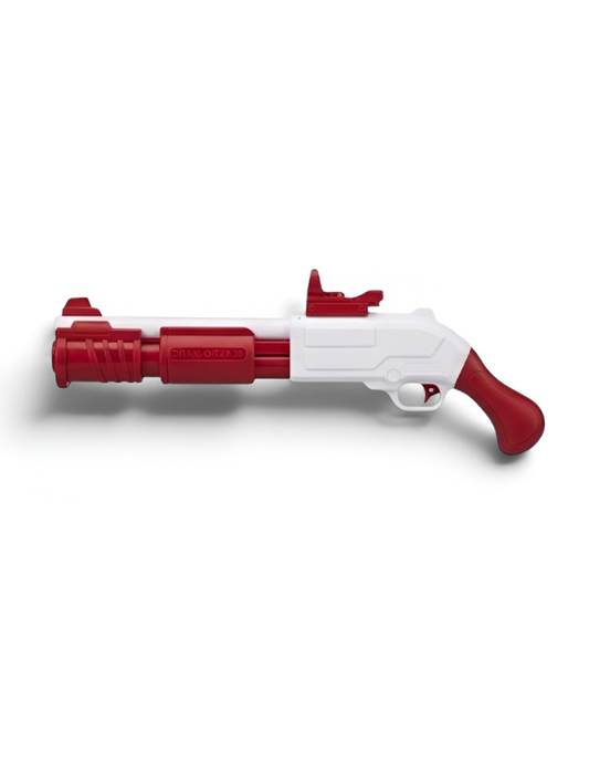 Shotgun Bubble Blaster Toy Gun Red LMI16594.