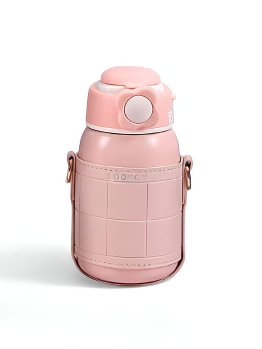 Pink - Sipzo – 480ml Sipper Bottle for Kids | BPA-Free, Leak-Proof, School-Friendly Design NOV3965.