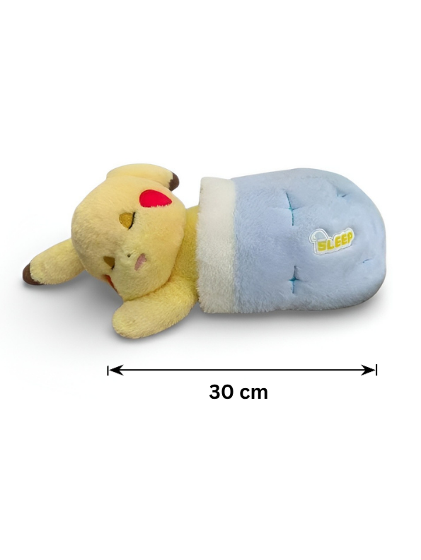 Sleeping Pikachu Plush with Sleeping Bag – 30cm Soft Stuffed Animal Toy ST15296.