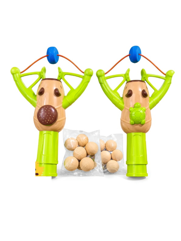 Slingshot Toy Pack of 3 with Ammo Balls – Active Play Target Game LMI16935