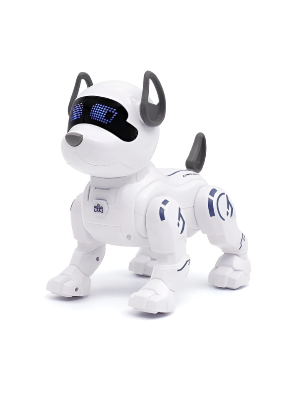 Smart RC Robot Puppy Toy – Voice Control, Touch Sensor, LED Eyes & Music MD3149.