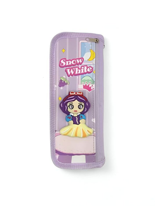 Snowlet – Snow White Squishy Pouch for Kids with Double Chain | Cute & Durable Bag for Girls | Blister Card Packing | NOV6641.