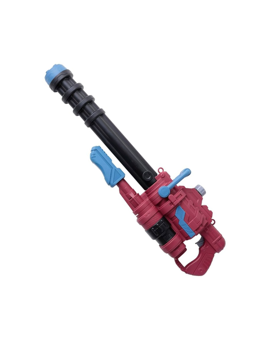 SoakMaster Pro 750 – Ultimate High-Pressure Water Blaster Pichkari for Kids' Summer Fun Red LMI14402.