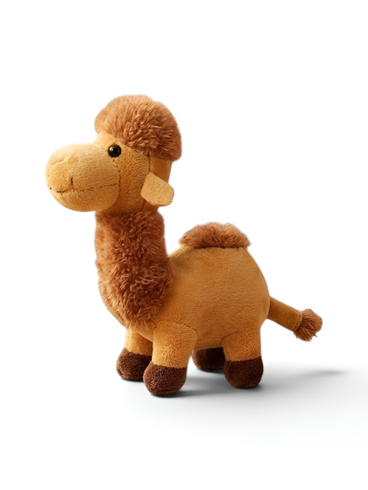 Soft Camel Stuffed Plush Toy – Realistic Desert Animal Toy Brown ST14018.