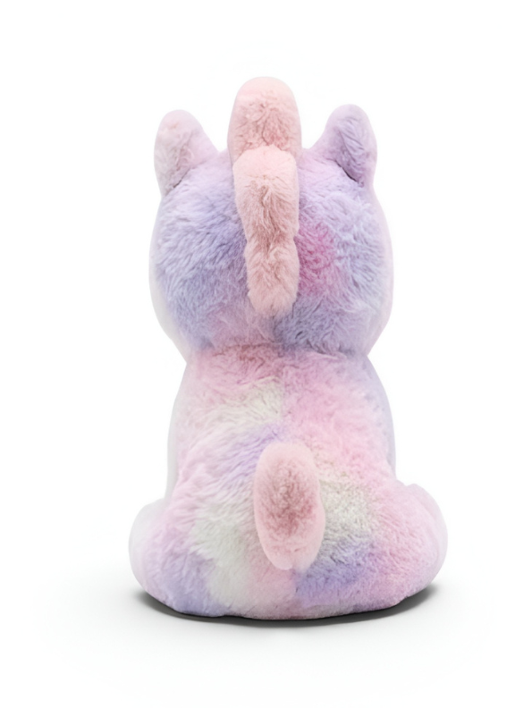 Soft Lavender & Pink Unicorn Stuffed Toy.