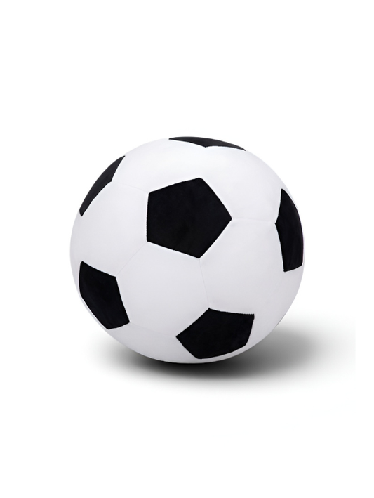 Soft Plush Soccer Black Ball – 7-Inch Stuffed Football Toy for Kids ST14657