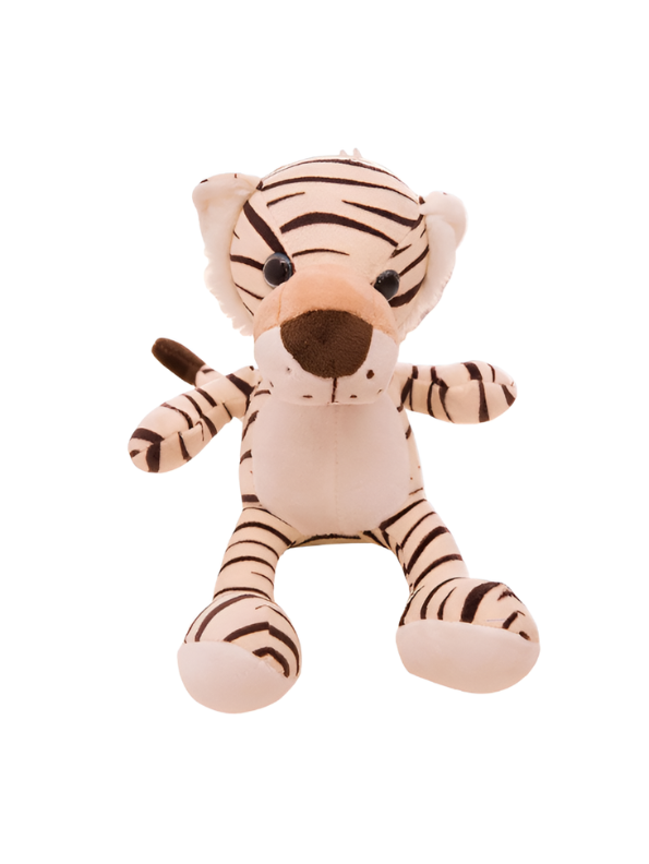 Soft Tiger Plush Toy – Cute Stuffed Animal Tiger with Black Stripes ST11938.