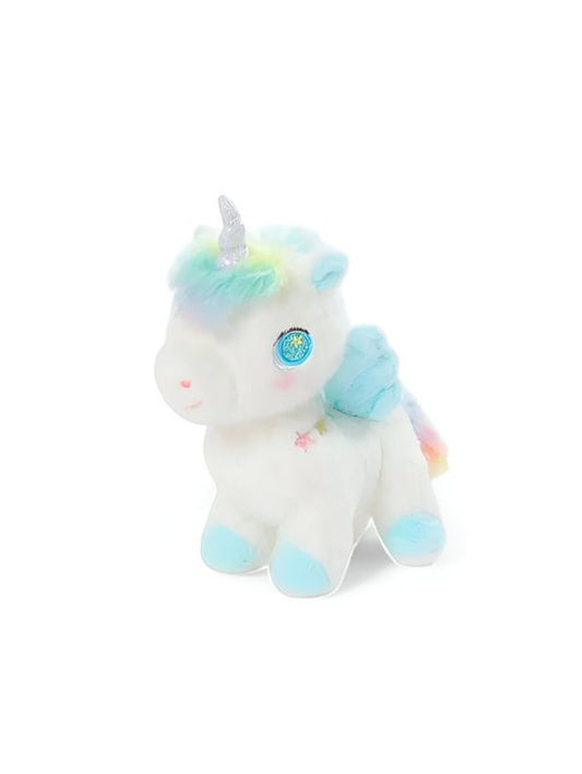 Blue - Soft Unicorn Flying Horse Plush Toy – Adorable & Cuddly Stuffed Animal Gift - MS14563.