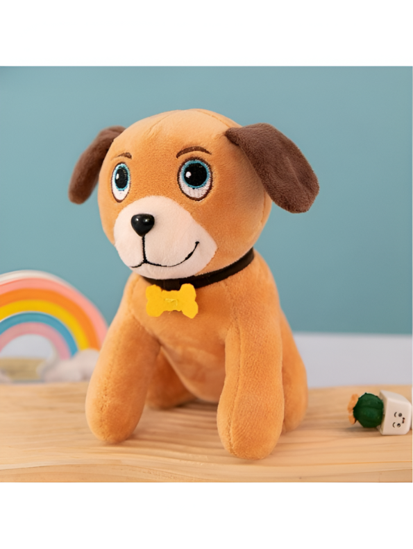 Softie – 7-Inch Plush Dog Toy Soft Stuffed Animal for Kids LMI11574.