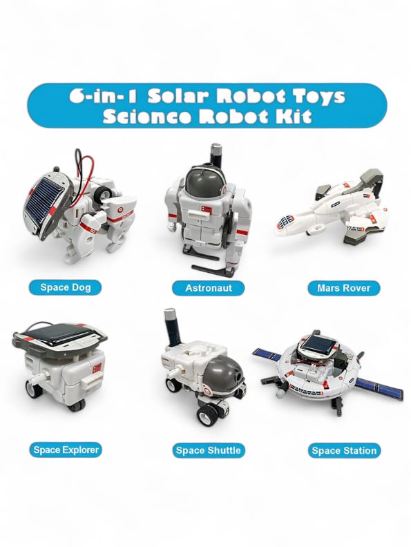 Solar Robot Kit Toy for Kids (MD-N-24) DIY STEM Educational
