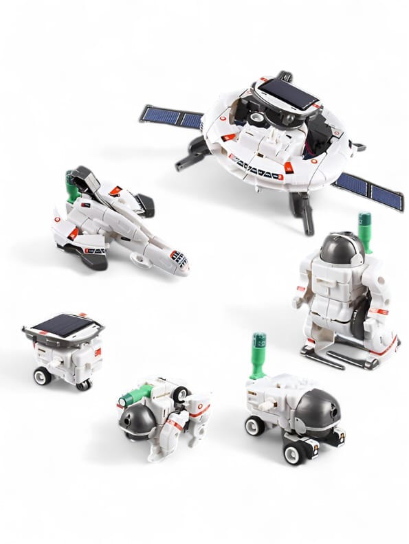 Solar Robot Kit Toy for Kids (MD-N-24) - DIY STEM Educational Building Set with Solar Power