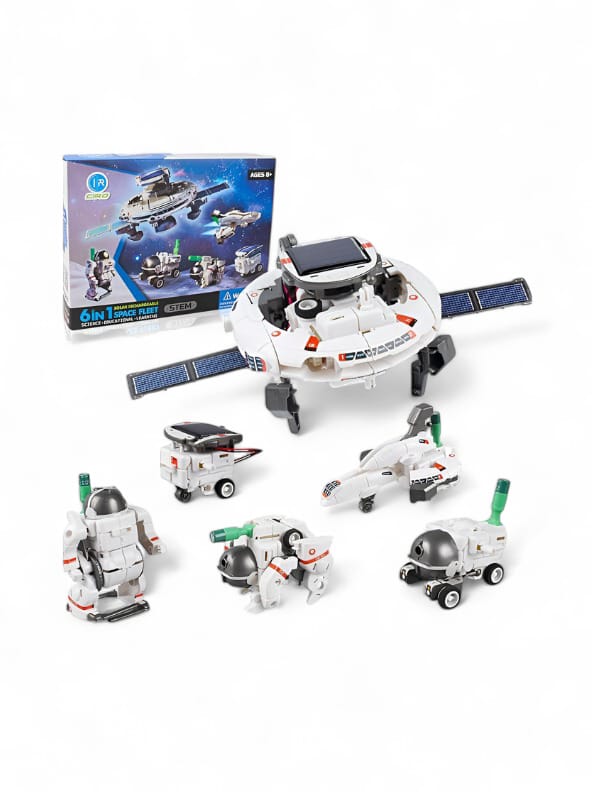 Solar Robot Kit Toy for Kids (MD-N-24) - DIY STEM Educational Building Set with Solar Power