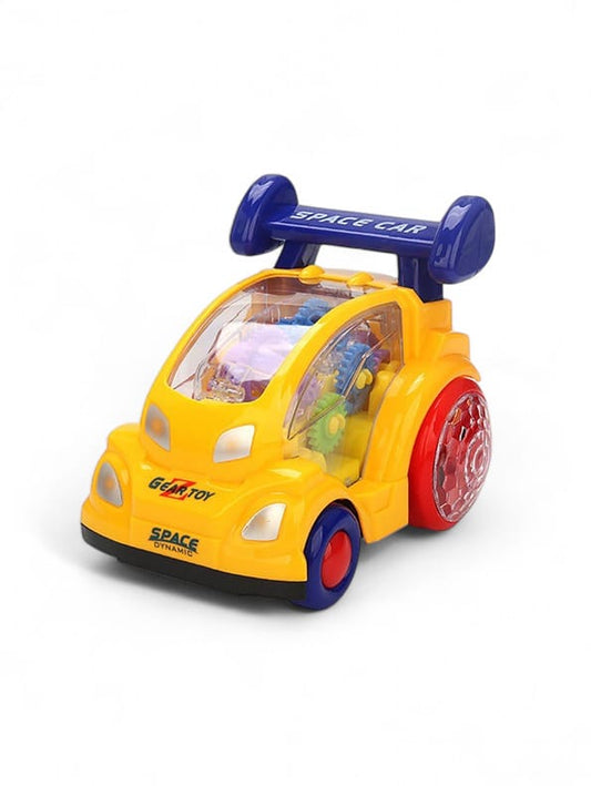 Yellow Space Car Puzzle Gear Toy For Kids - Fun & Educational | MS-O-24 - Toyloft