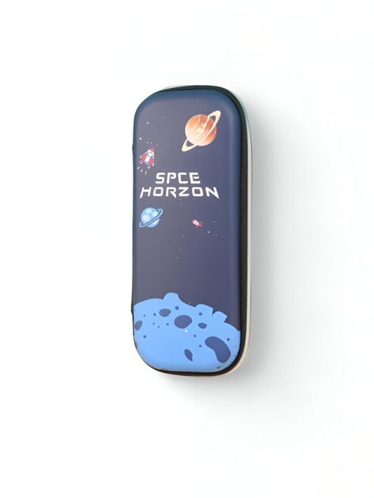 SpaceHorizon – Space Theme Pouch for Kids | Single Chain Galaxy & Rocket Design | Ideal for School & Gifting NOV5168.