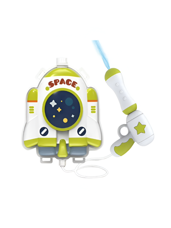 SpaceSplash – Astronaut Backpack Water Gun Pichkari | Large Capacity Tank Water Blaster for Kids LMI14395.