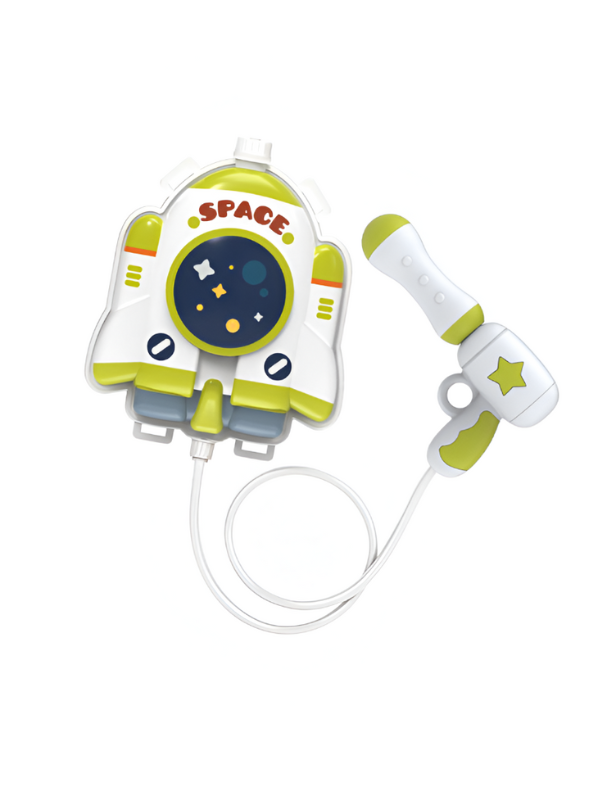 SpaceSplash – Astronaut Backpack Water Gun Pichkari | Large Capacity Tank Water Blaster for Kids LMI14395.
