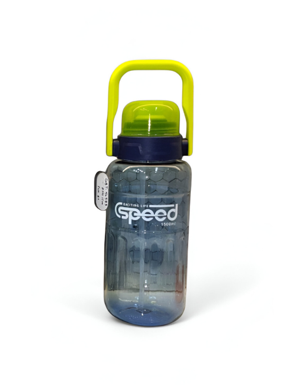 Speed 1500ML Water Bottle with Straw | Portable & Leakproof Gym Bottle | Large Capacity BPA-Free Hydration Gift  NOVGBT-50583.