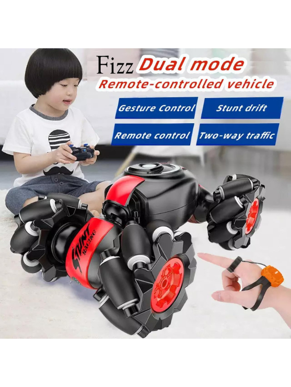 Speed Pioneer Gesture-Controlled 4WD RC Stunt Car– 360° Drift & All-Terrain Torsion Vehicle LMI8767