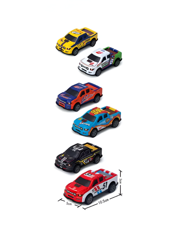 SpeedSet – 8-Car Gift Pack for Kids, Die-Cast Collectible Cars for Boys & Girls LMI15190.