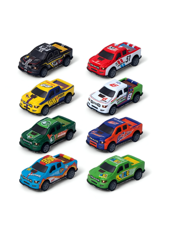 SpeedSet – 8-Car Gift Pack for Kids, Die-Cast Collectible Cars for Boys & Girls LMI15190.
