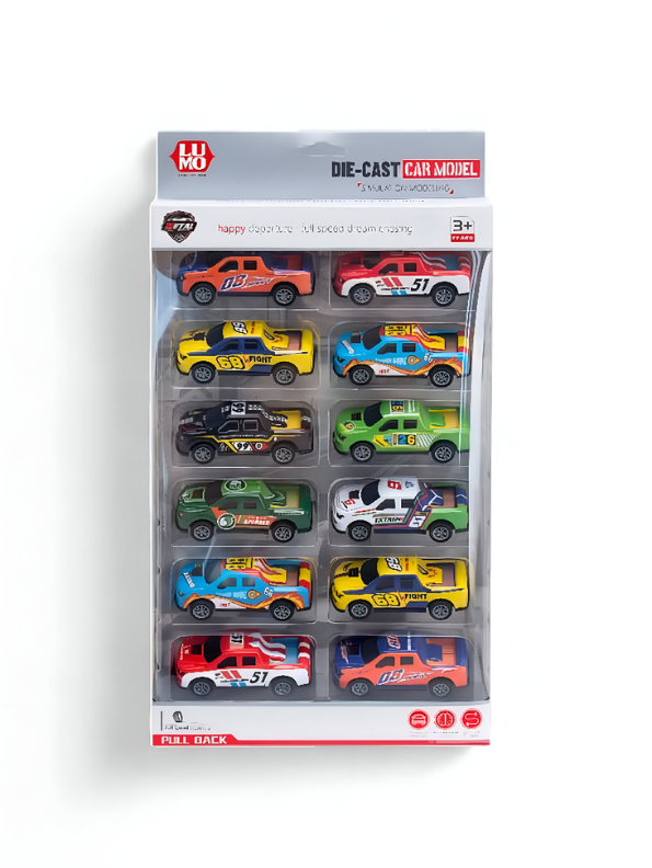 SpeedSet – 8-Car Gift Pack for Kids, Die-Cast Collectible Cars for Boys & Girls LMI15190.