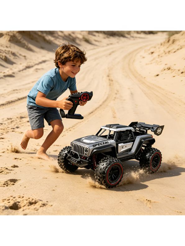 Speed X Hero Remote Control Car – 4WD Electric Off-Road RC Monster Truck MD543