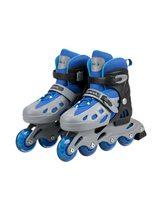 SpeedX - Adjustable Inline Skates for Kids & Adults | Professional Roller Blades Blue LMI10838.