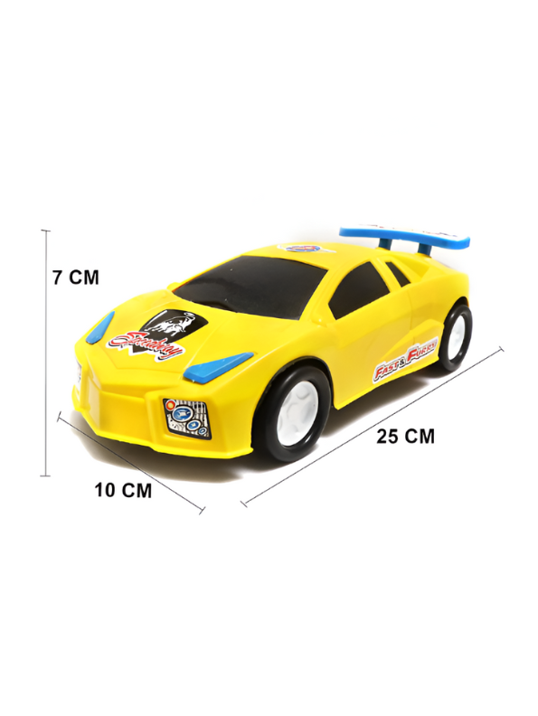 Speedster – High-Speed Remote Control Car with Pull-Back Feature for Kids.