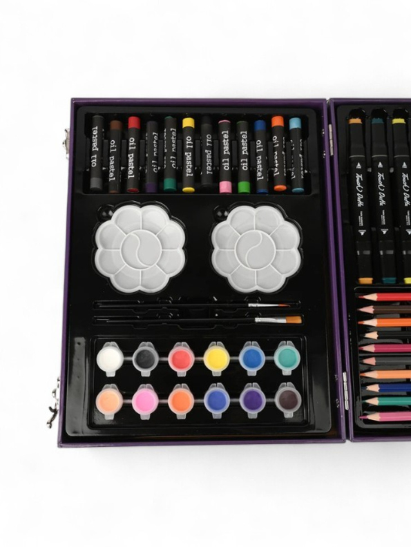 Spider-Man 50-Piece Art & Coloring Kit | Marvel Superhero Briefcase with Art Supplies | Back to School Gift for Boys NOVHBC-188308.