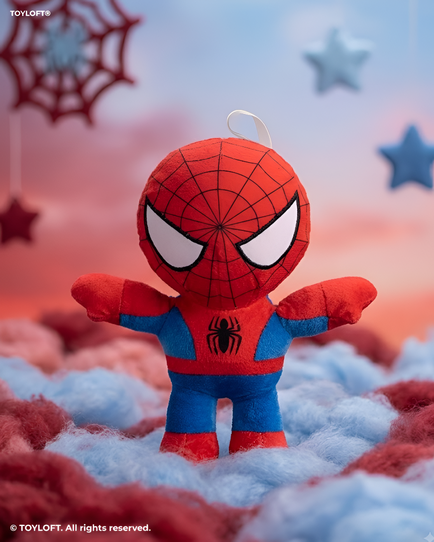 Spider-Man Plush Toy – 7 Inch Marvel Superhero Soft Stuffed Toy ST11383.