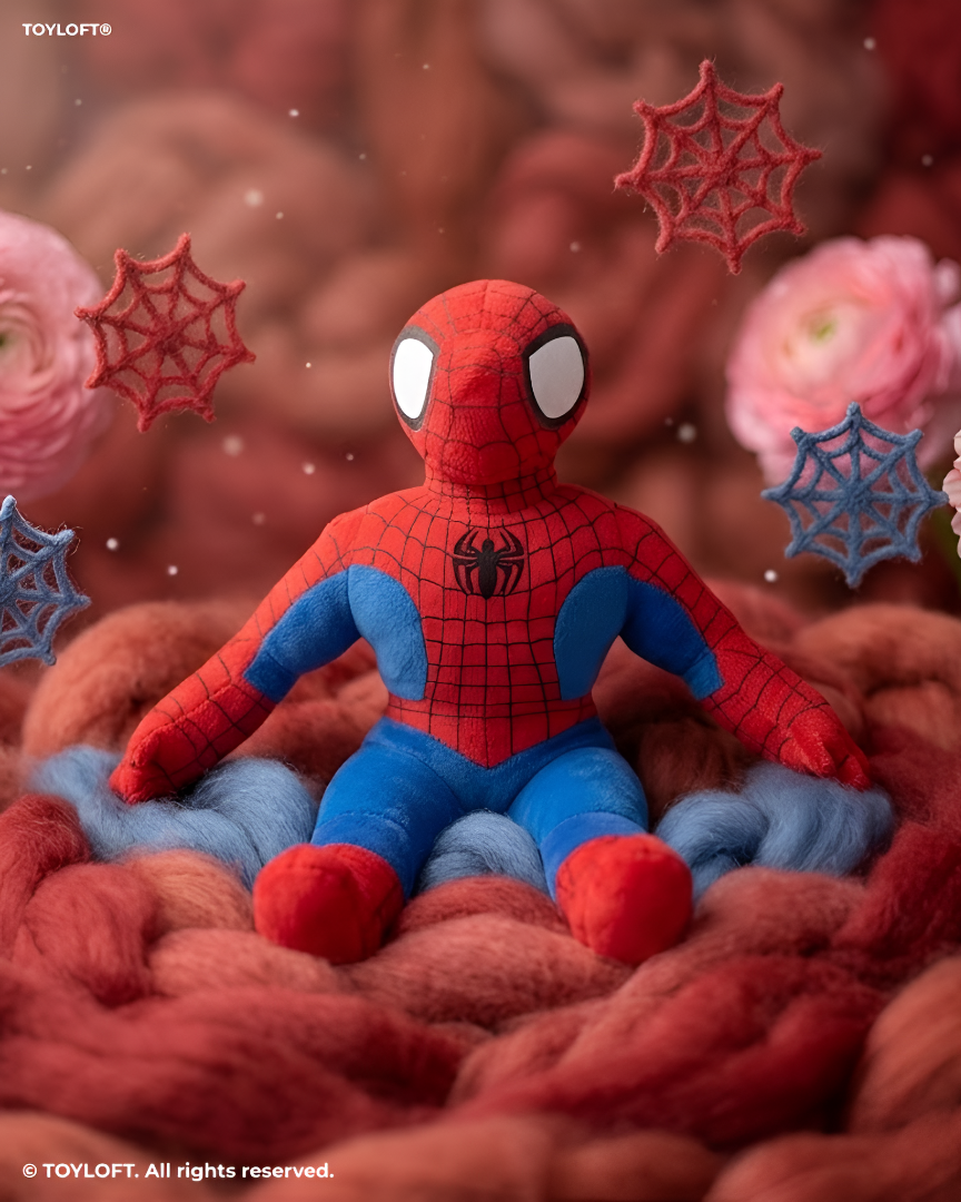 Spider-Man Soft Toy 8 Inch – Superhero Plush Toy ST15971.