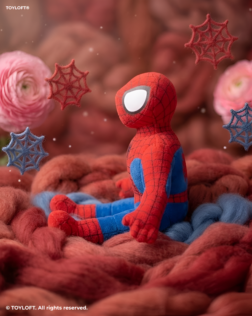 Spider-Man Soft Toy 8 Inch – Superhero Plush Toy ST15971.