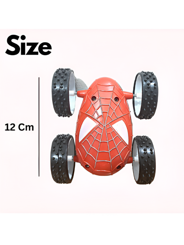 Spider Hero Friction Powered 360° Stunt Flip Cars – 3-Piece Off-Road Toy Set for Kids LMI7047