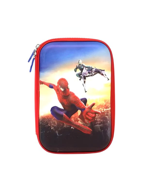 SpiderHero – Spider-Man Blister Pouch for Kids | Single Chain Avenger Pencil Case | Marvel Superhero Stationery Bag NOV12045.
