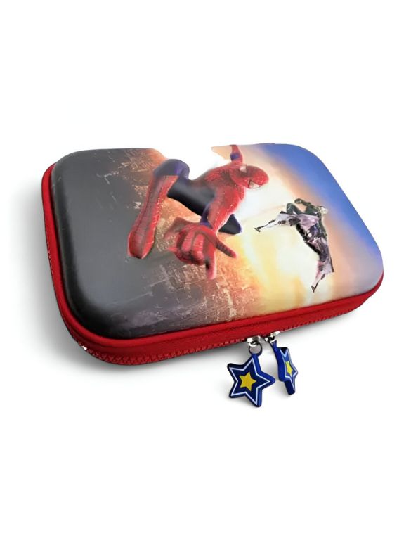 SpiderHero – Spider-Man Blister Pouch for Kids | Single Chain Avenger Pencil Case | Marvel Superhero Stationery Bag NOV12045.