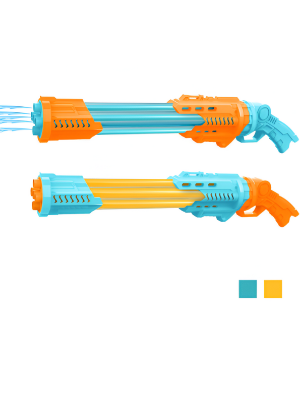 SplashJet Pro – Long-Range Water Gun Pichkari Toy with 6 to 8 Metre Range Blue LMI11418.