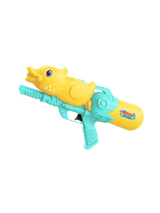 SplashMax – 300ml High-Pressure Water Gun | Large Tank Holi Pichkari for Kids Yellow LMI14338.
