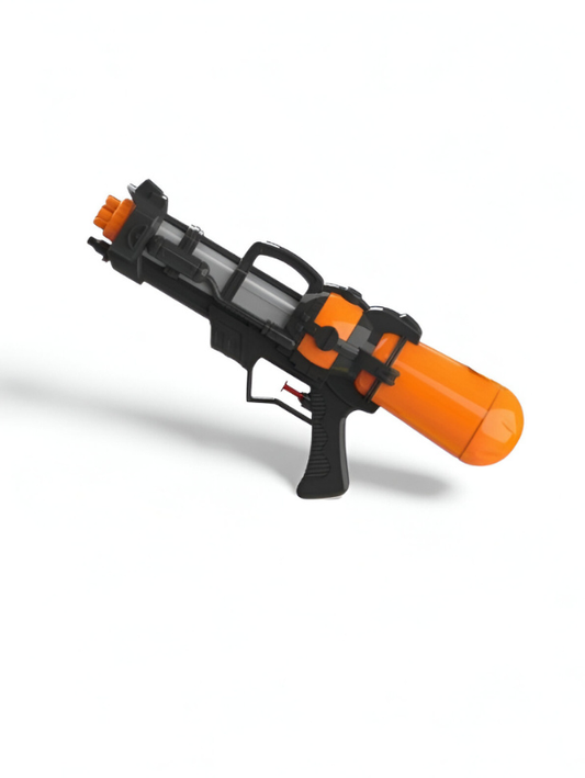 SplashMax – 500ml High-Pressure Kids Pichkari | Long Distance Pump Water Gun Blaster for Holi Festival Black LMI14322.