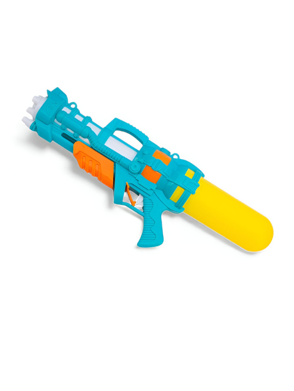 SplashMax – 500ml High-Pressure Kids Pichkari | Long Distance Pump Water Gun Blaster for Holi Festival Turquoise LMI14322.