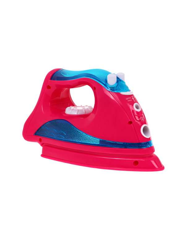 Spray Iron Toy – Realistic Steam Vapor, Pretend Play Laundry Appliance TV079.