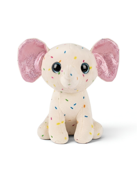 Sprinkles the Elephant Plush | Cream 7-Inch Soft Stuffed Animal ST16790