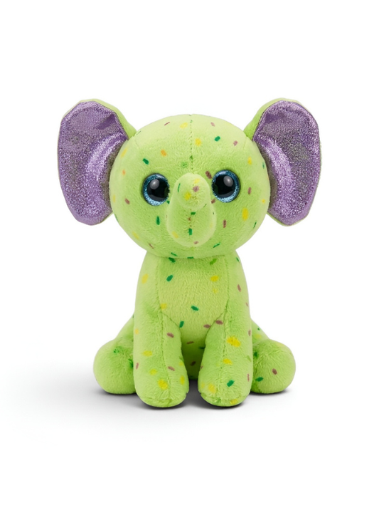 Sprinkles the Elephant Plush | Green 7-Inch Soft Stuffed Animal ST16790