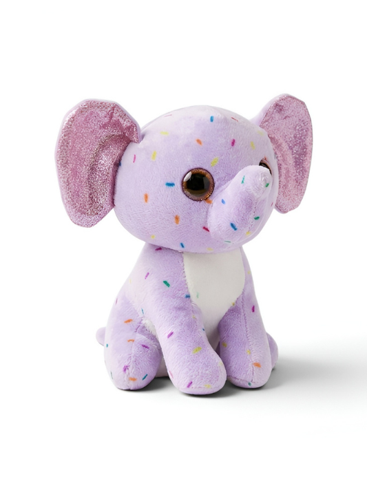 Sprinkles the Elephant Plush | Lavender 7-Inch Soft Stuffed Animal ST16790