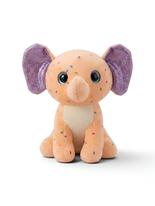 Sprinkles the Elephant Plush | Pastel Orange 7-Inch Soft Stuffed Animal ST16790