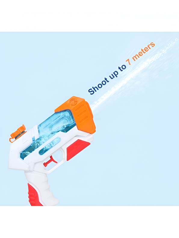 Squirt Gun Toy – Lightweight, Easy-Grip Water Gun Blaster for Outdoor Games Blue LMI14304.