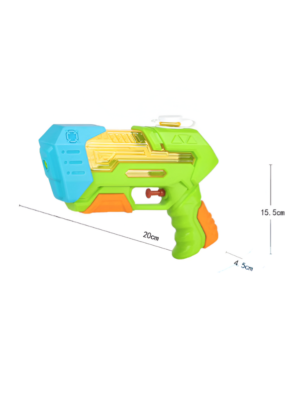 Squirt Gun Toy – Lightweight, Easy-Grip Water Gun Blaster for Outdoor Games Green LMI14304.