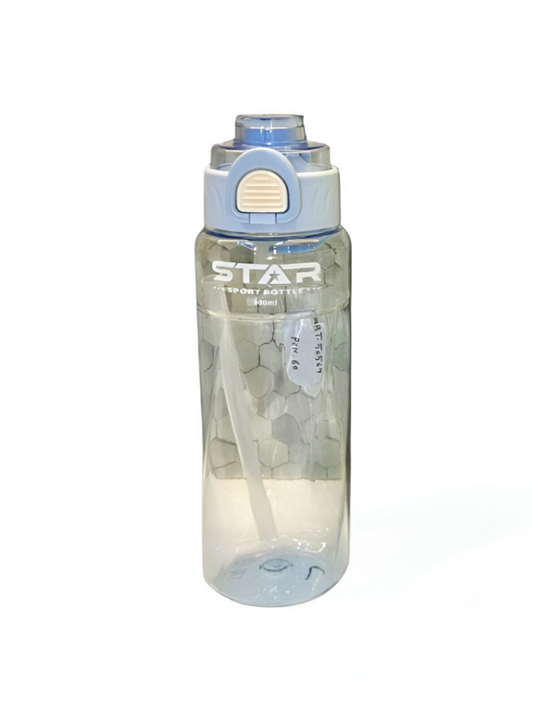 Star 900ML Sport Water Bottle with Straw | Leakproof & BPA-Free Bottle for Gym & School | Portable Hydration Gift NOVGBT-50569.